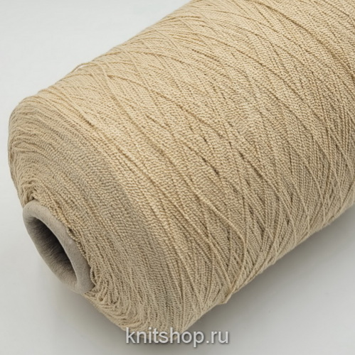 Lineapiu Cretonne (6801 бежевый) 75% хлопок, 25% па 620м/100гр волнистые кудри