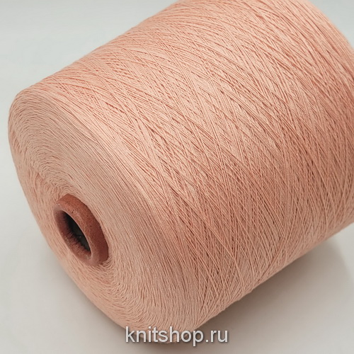 Tessili Bresciane Assuan (1037 Cipria теплая роза) 100% хлопок мако 3/54 1800м/100гр
