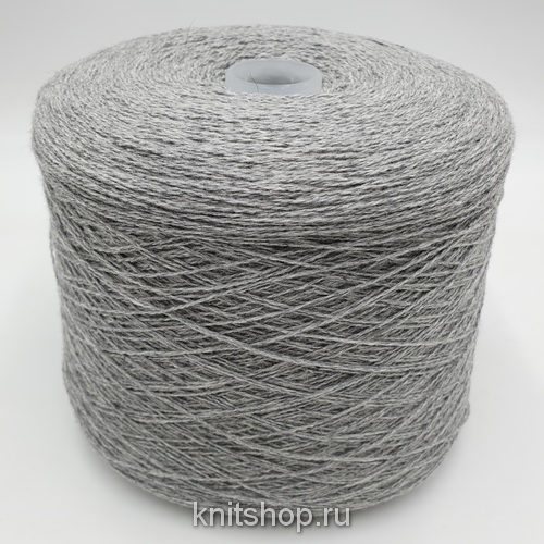 Tiber (900 Grey серый) 20% як, 50% меринос, 30% шёлк 2/12 600м/100гр