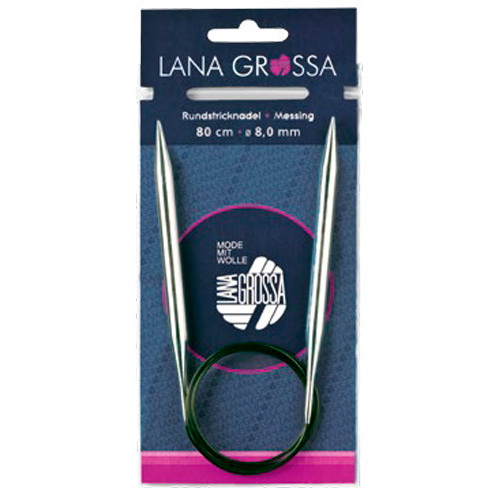 Круговые спицы № 4.0 латунь 40см Lana Grossa