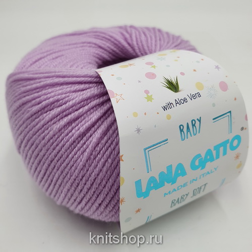 Lana Gatto Baby Soft (14374) 100% меринос экстрафайн 50 г/170 м