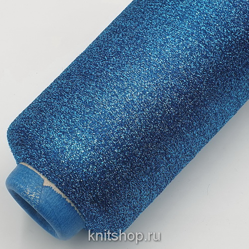 Sinflex (F010 бирюза) 60% вискоза, 40% люрекс 7500м/100гр (бобинка 375гр)