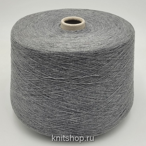 New Mill Joy (120672 серый меланж) 60% вискоза, 5% кашемир, 35% па 1800м/100гр