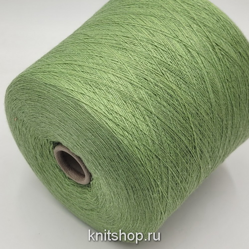 Zegna Baruffa Cashwool 2/30 (443349 зеленое яблоко меланж) 100% меринос экстрафайн 1500м/100гр