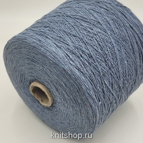 Pinori Filati Denim (110 сизый джинс твид) 100% хлопок 2/16 800м/100гр