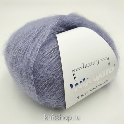 Lana Gatto Silk Mohair (9380 лаванда) 75% мохер, 25% шелк 25 г/212 м
