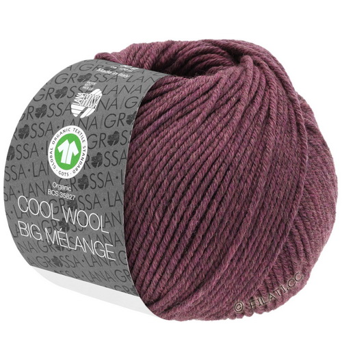 Lana Grossa Cool Wool Big Melange (218) 100% меринос экстрафайн 50 г/120 м