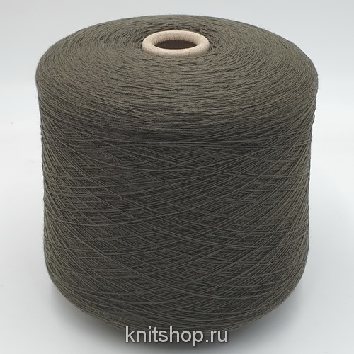 Lanecardate Canberra (1376 Loden хаки) 100% кардная шерсть мериноса 1/15.5 1500м/100гр