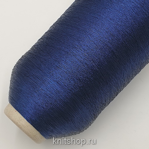Torcitura Di Domaso Zenzero (661 синий) 70% вискоза, 30% пл 1700м/100гр (бобинка 430гр)