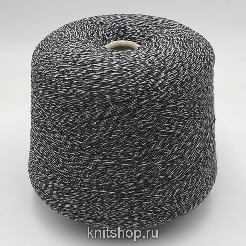 Nuova Superlana LambsWool Super (3993 белый серый черный) 100% ламбсвул 3/15 500м/100гр ягнёнок
