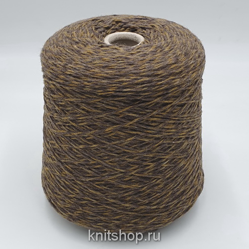 Filpucci Altaj Stopp (30151 горчичное капучино мулине) 80% меринос, 20% кашемир 2/40 200м/100гр