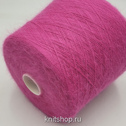Biagioli Modesto Angora 80 (727590 фуксия) 80% ангора, 20% па 2/17 850м/100гр