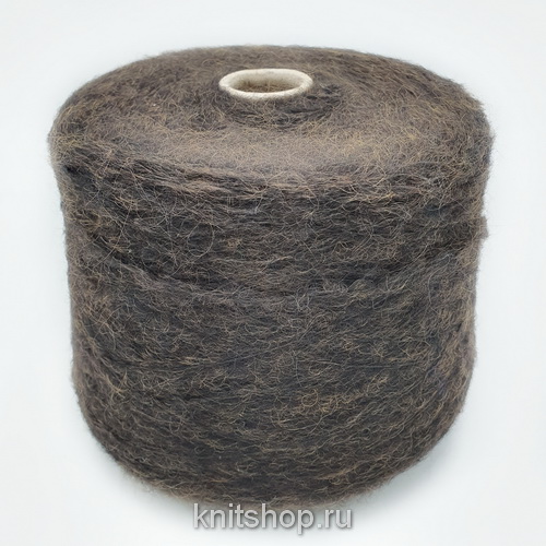 Lineapiu Soffio (72770 кофейный) 38% мохер, 19% меринос, 28% па, 15% полиэстер 300 м/100 гр 