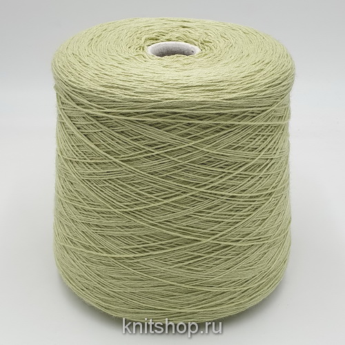 Tussah Setica (150332 зеленое яблоко) 70% шелк тусса, 30% пл 6/30 500м/100гр