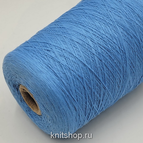 Tessili Bresciane Assuan (1153 Baby Blu небесный) 100% хлопок мако 3/54 1800м/100гр