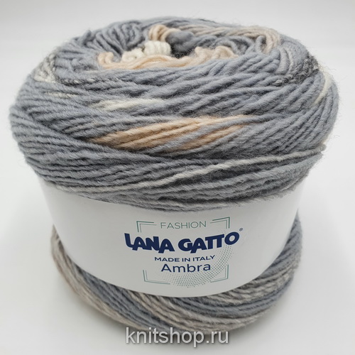 Lana Gatto Ambra (09138) 56% меринос, 44% акрил 150г/480м
