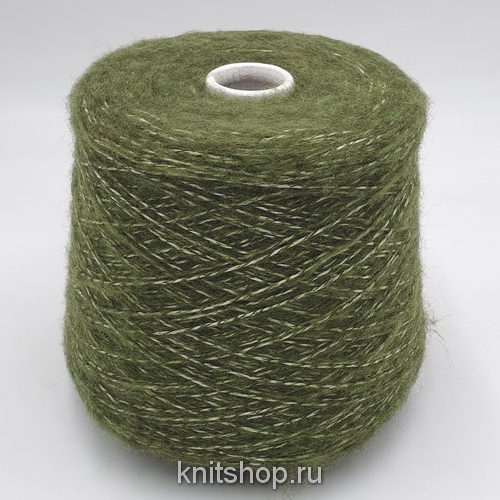 Lanificio Del Olivo Horus (9221 53663 папоротник) 46%хлопок 18%альпака 14%меринос 22%па 230м/100гр