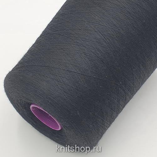 Filatura di Trivero Dafne (Noir черный) 70% кашемир, 30% шёлк 2/58 2900м/100гр