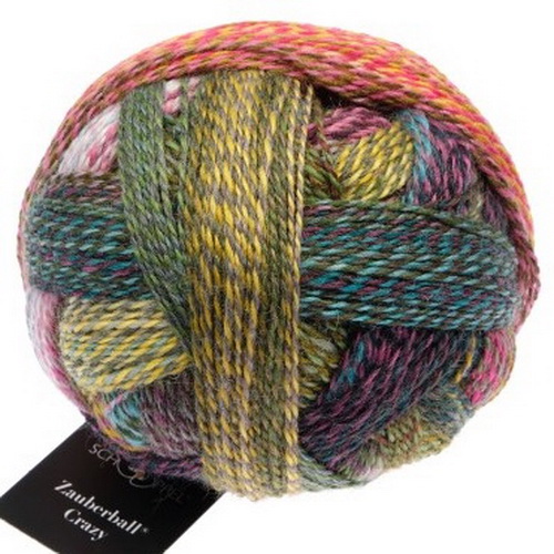Schoppel Zauberball Crazy (1153-2528) 75% шерсть, 25% па 100г/420м