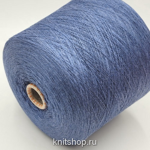 Tollegno Harmony 2/30 (20583 Avio синий джинс меланж) 100% меринос 1500м/100гр