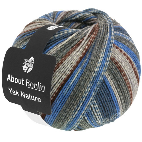 Lana Grossa About Berlin Yak Nature (671) 65% меринос, 10% як, 25% полиамид 100г/420м