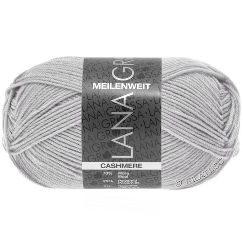 Lana Grossa Meilenweit 50 Cashmere (35) 70% меринос superwash, 5% кашемир, 25% полиамид 50 г/210 м