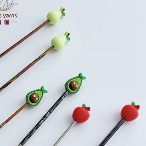 Заглушки для спиц Авокадо Lotus Yarns