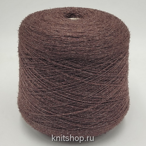 Overfil Violoncello (13 вереск серебро) 70% меринос вспушенный, 30% па, люрекс 680м/100гр букле