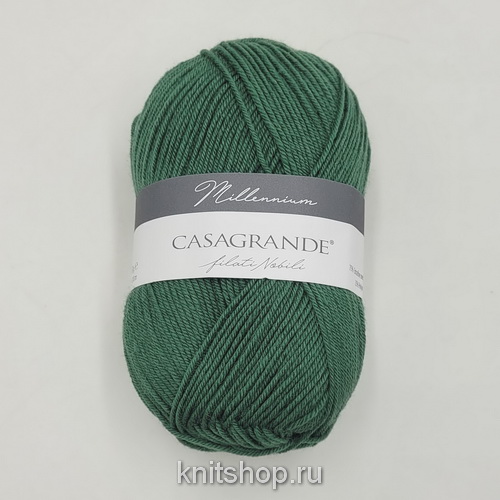 Casagrande Millennium (31.015 еловый) 75% меринос экстрафайн, 25% па 50г/210м