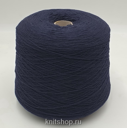 Lanecardate Bisanzio (1204 Blu темно-синий) 92% меринос, 8% кашемир 2/15 750м/100гр