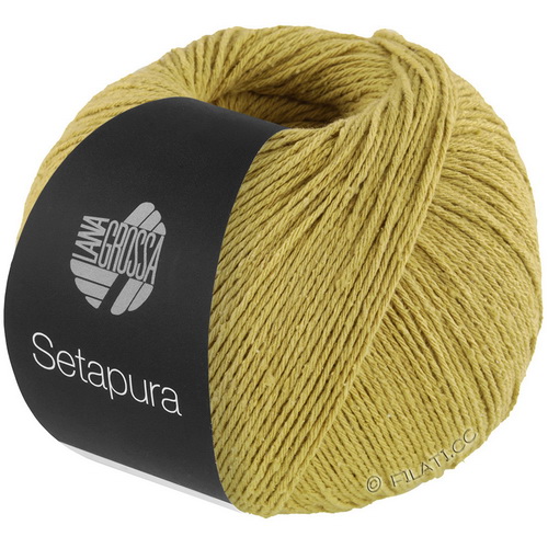 Lana Grossa Setapura (002) 100% буретный шёлк 50г/200м
