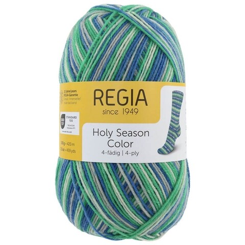 Regia Holy Season Color (7715) 75% меринос, 25% полиамид 100г/420м