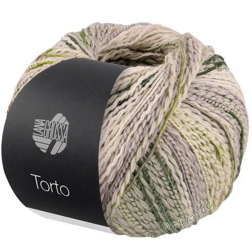 Lana Grossa Torto (01) 90% хлопок, 10% па 50г/120м