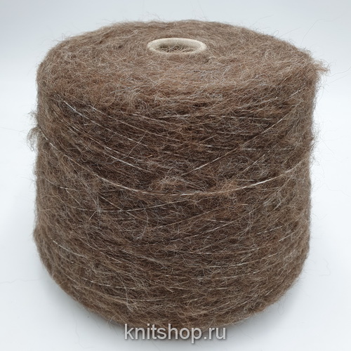 Alpaca Brushed (Moka мокка) 52% бэби альпака вспушенная, 48% па 250м/100гр