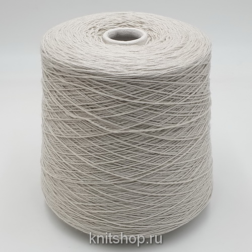 Tussah Setica (144002 серый жемчуг) 70% шелк тусса, 30% пл 6/30 500м/100гр