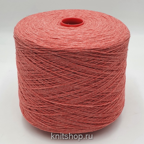 Botto Poala Provence (512 светло-красный меланж) 100% меринос кардный 3/15 500м/100гр