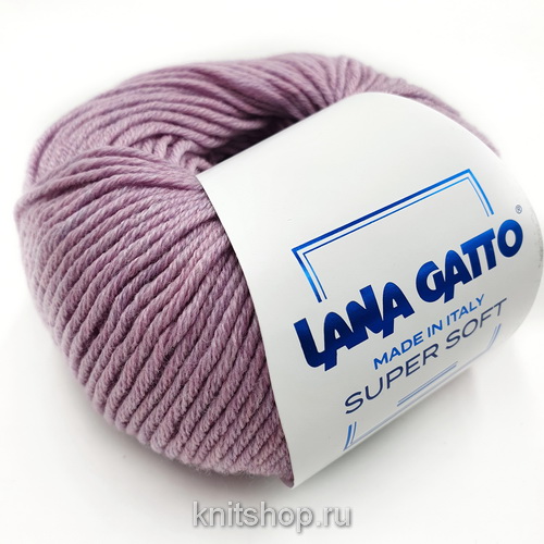Lana Gatto Super Soft (22046 орхидея) 100%меринос 50 г/125 м