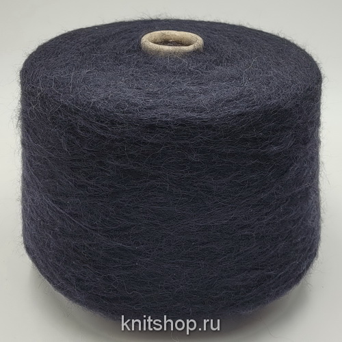 Lineapiu Melrose (250 Nero черный) 71% альпака бэби, 4%меринос, 22% па, 3% эласт 550м/100гр