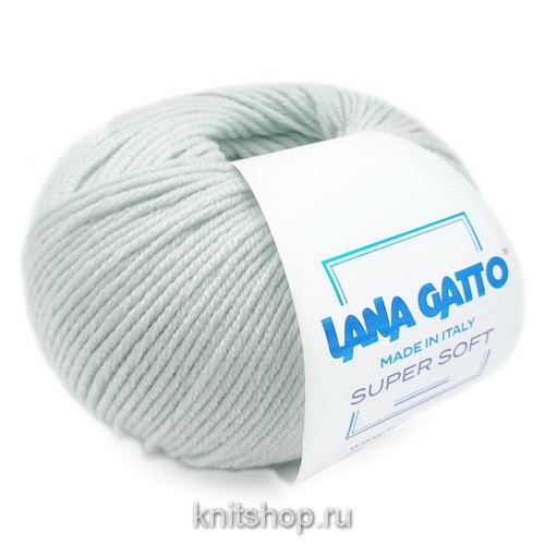 Lana Gatto Super Soft (05281 мятный) 100%меринос 50 г/125 м