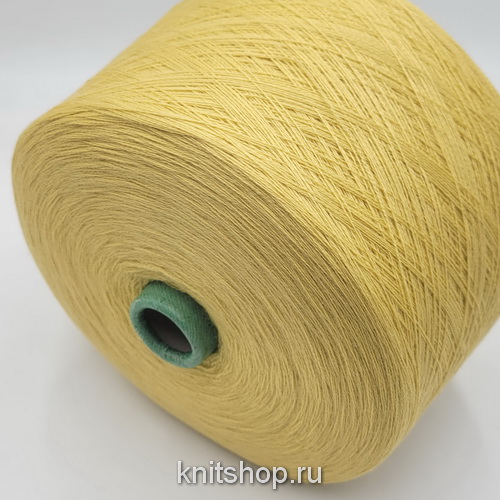 Zegna Baruffa Cashwool 2/30 (028517 банан) 100% меринос экстрафайн 1500м/100гр