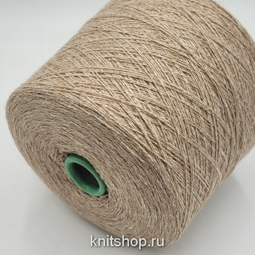 Filcom Lhasa (Sbiancato бежевый меланж) 40% як, 40% кашемир, 20% шелк 2/11 550м/100гр