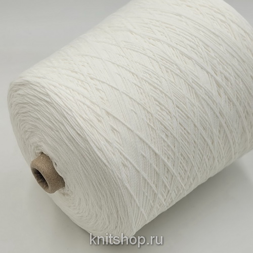 Miroglio Round (002 белый) 74% хлопок, 26% па 510м/100гр наполненный шнурок