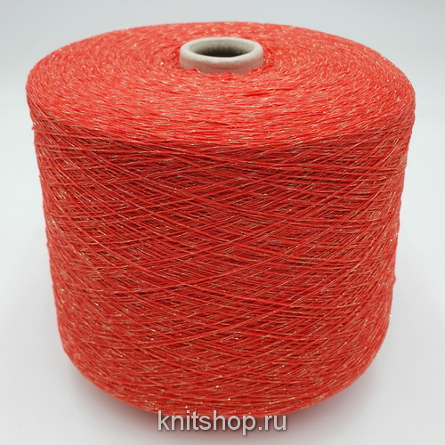 Filpucci CashLux (310 коралл) 23%меринос, 5%кашемир, 28%вискоза, 41%па, 3%люрекс 1350м/100гр
