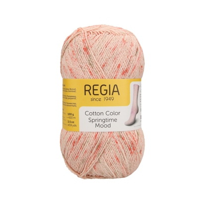 Schachenmayr Regia Cotton Color Springtime Mood (04085) 72% хлопок, 18% па, 10% полиэстер 100г/420м