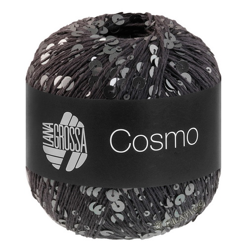 Lana Grossa Cosmo (004) 100% хлопок, пайетки 100г/260м