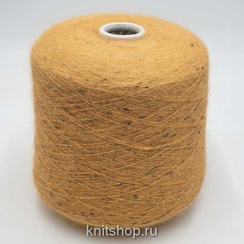 Angora Spiky Tweed (3202 мандарин) 75% ангора, 5% вискоза, 20% па 2/90 450м/100гр