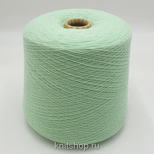 Tollegno NewCashmere 2/27 (07023 Giada светлый ментол) 100% кашемир 1350м/100гр
