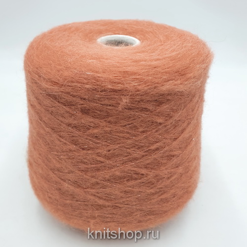 Nobile (1651 лосось) 70% альпака, 20% па, 10% люрекс 400м/100гр шнурок