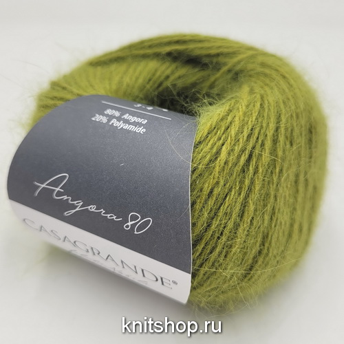 Casagrande Angora 80 (09.034 лайм) 80% ангора, 20% па 25г/112м