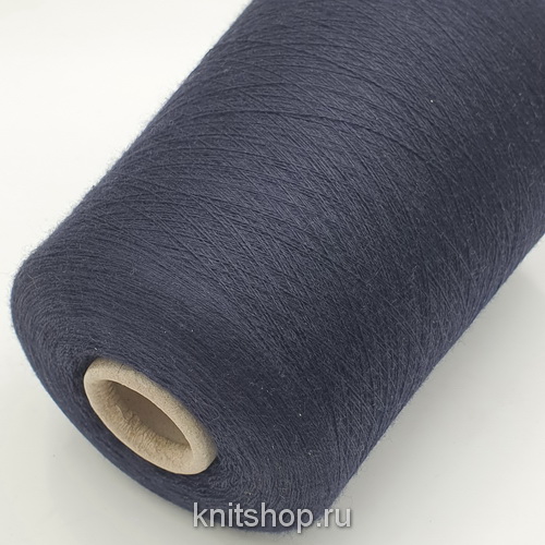 Loro Piana Royal MAA1020 (Blu темно-синий) 70% кашемир, 30% шёлк 2/58 2900м/100гр 